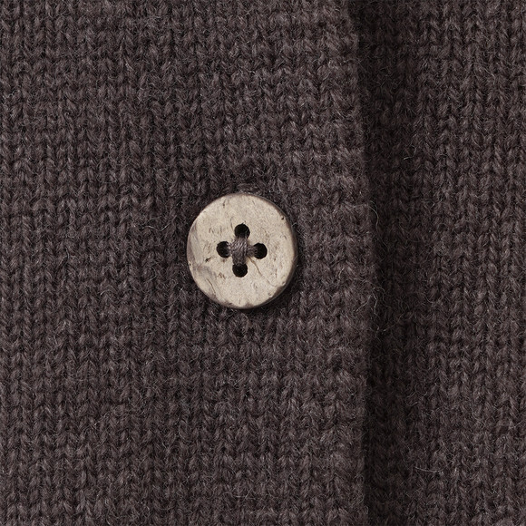 Mädchen Woll-Strickjacke mit Knopfleiste