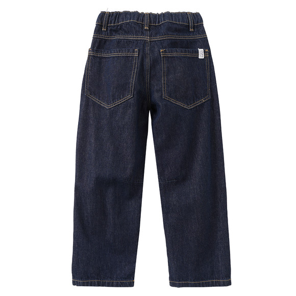 Jungen Barrel-Jeans aus Raw Denim