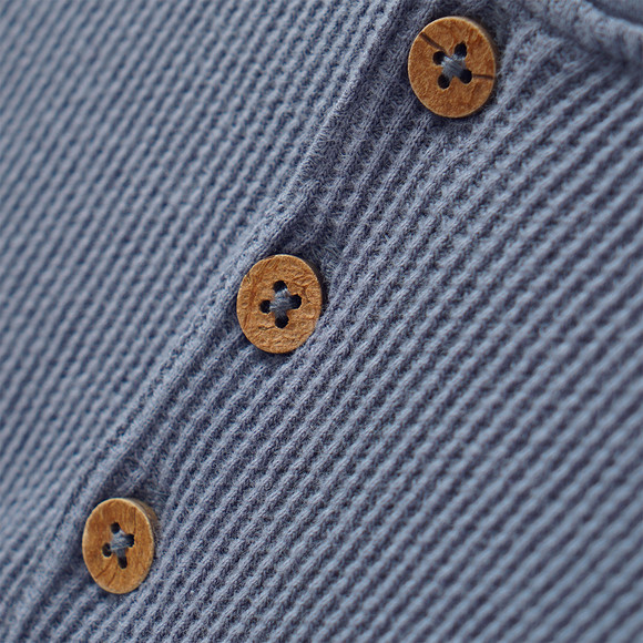 2 Jungen Langarmshirts aus Waffel-Piqué
