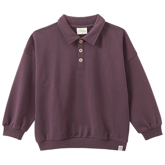 Jungen Polo-Sweatshirt im Oversized-Look
