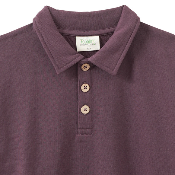 Jungen Polo-Sweatshirt im Oversized-Look