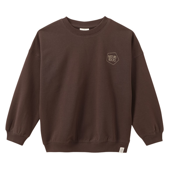 Jungen Sweatshirt mit Stickerei
