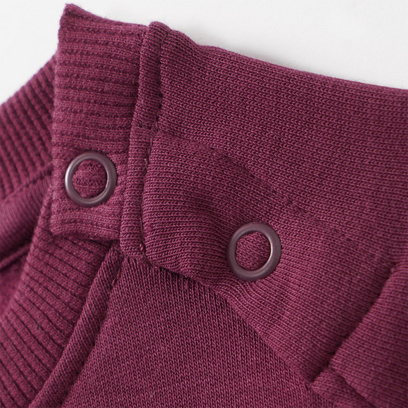 Baby Sweatshirt mit Flock-Print