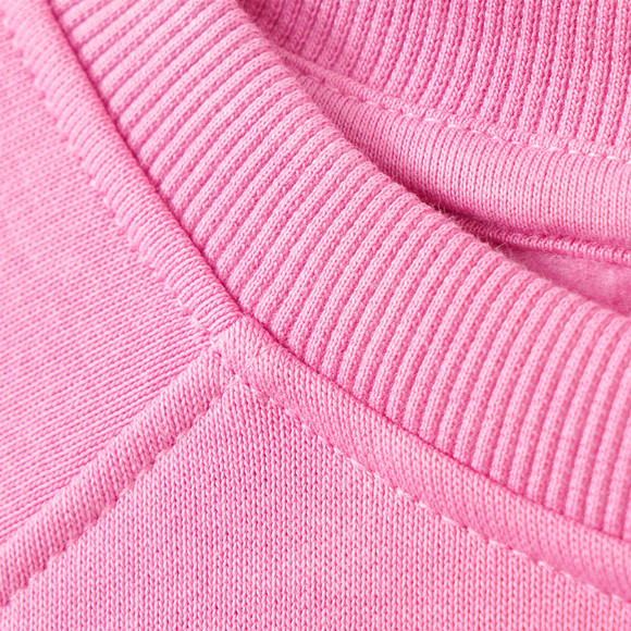 Mädchen Sweatshirt mit Flock-Print