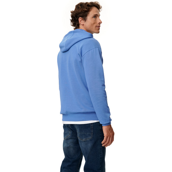 Herren Hoodie mit Flock-Print