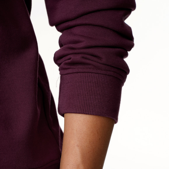 Damen Hoodie mit Flock-Print