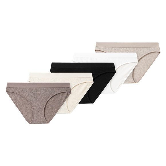 5 Damen Slips aus Baumwolle
