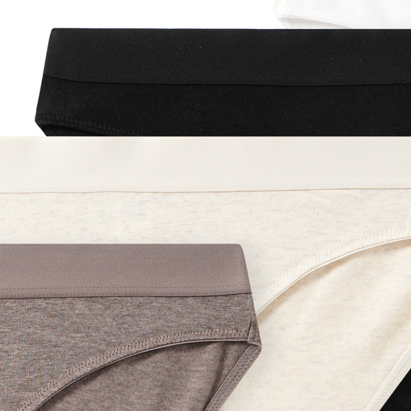 5 Damen Slips aus Baumwolle
