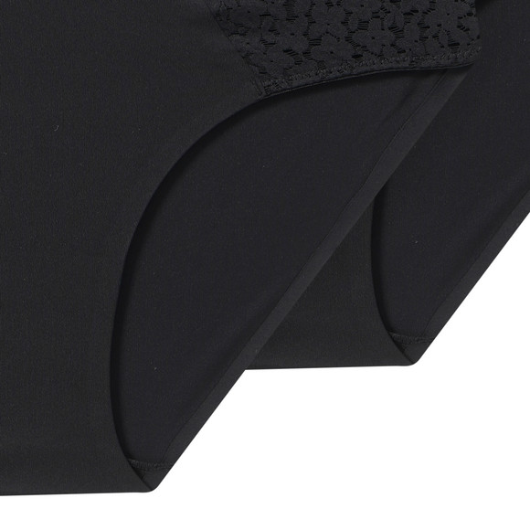 2 Damen Seamless-Slips mit Spitze