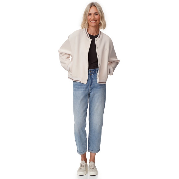 Damen Sweatjacke mit Druckknöpfen