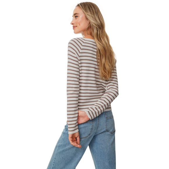 Damen Feinstrickpullover im Streifen-Look