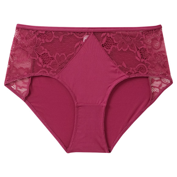 3 Damen Pantys mit Spitze