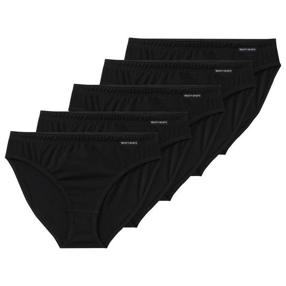 5 Damen Slips im sportlichen Look