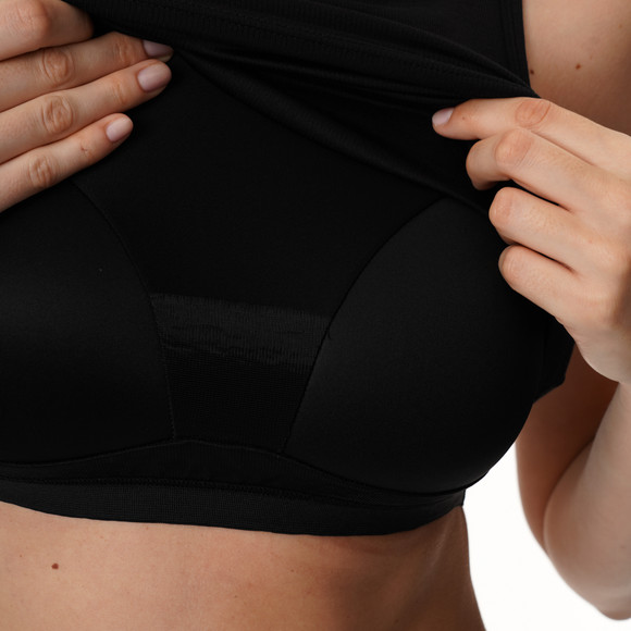 Damen Bustier-Top in Feinripp-Qualität