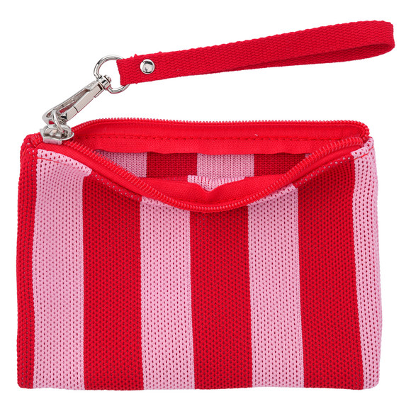 Kleine Damen Tasche mit Streifen-Muster