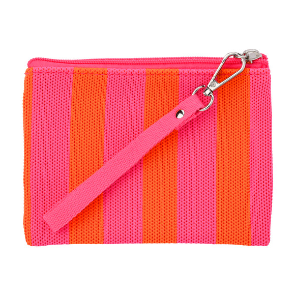 Kleine Damen Tasche mit Streifen-Muster