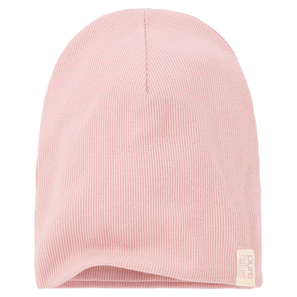 Baby Beanie mit Rippstruktur