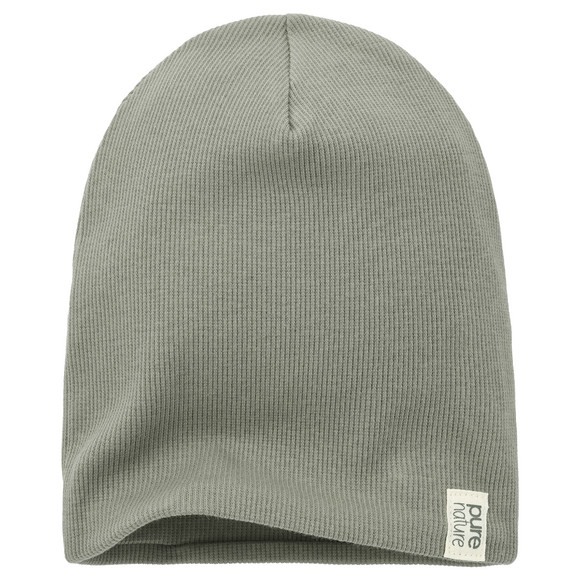 Baby Beanie mit Rippstruktur