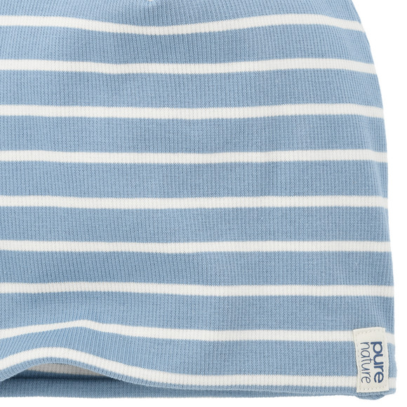 Kinder Beanie mit Rippstruktur