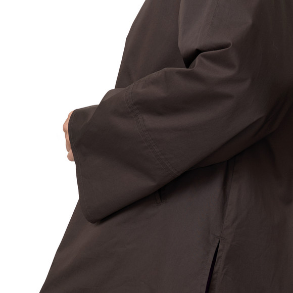Damesjas met corduroy kraag