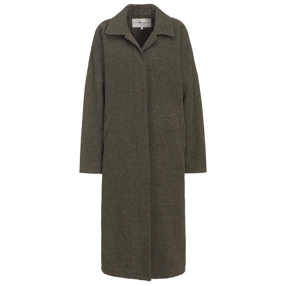Damen Wollmantel mit Futter