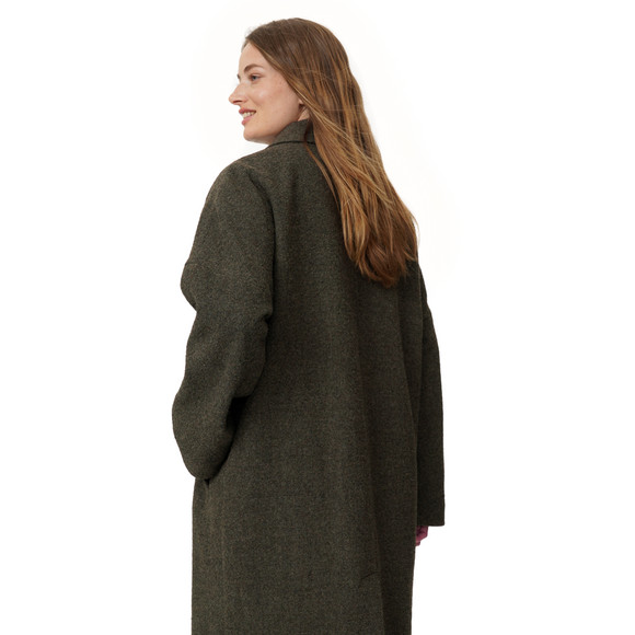 Damen Wollmantel mit Futter