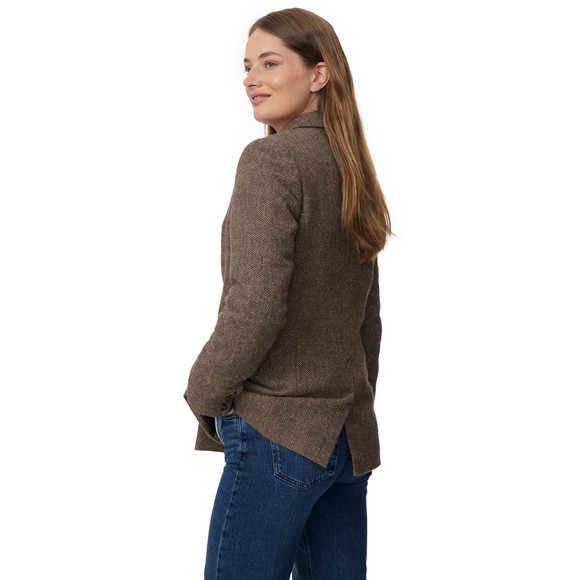 Damen Blazer in Bouclé-Optik