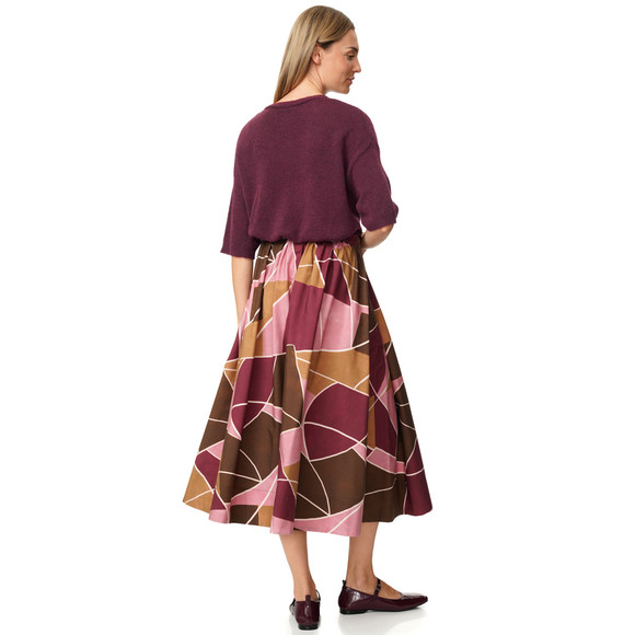 Damen Strickpullover mit kurzen Ärmeln