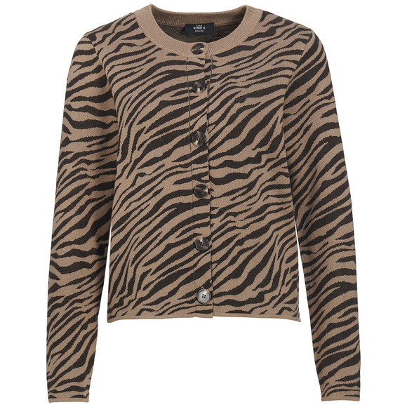 Damen Strickjacke mit Woll-Anteil