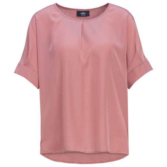 Damen Blusenshirt mit überschnittenen Ärmeln
