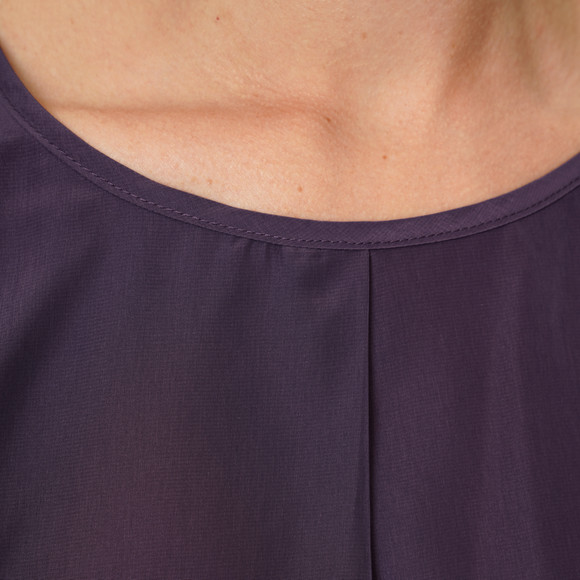 Damen Blusenshirt mit überschnittenen Ärmeln