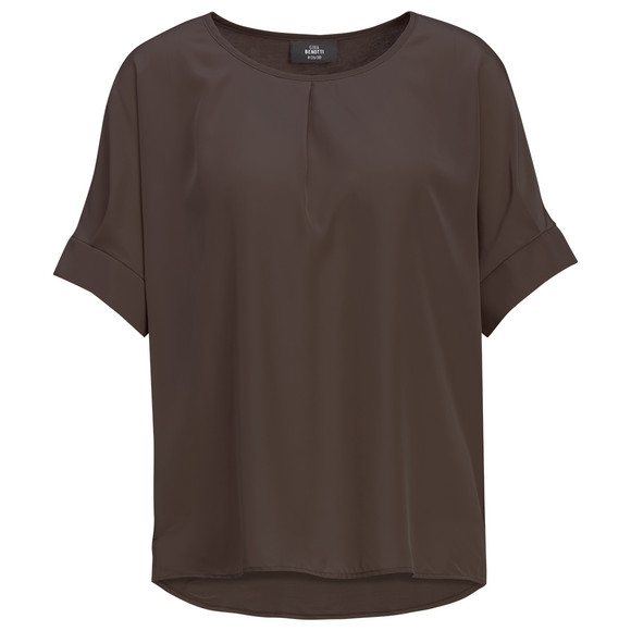 Damen Blusenshirt mit überschnittenen Ärmeln