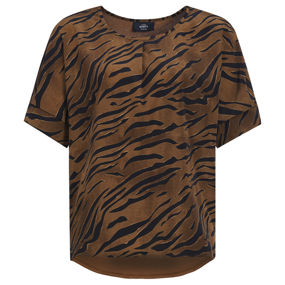 Damen Blusenshirt mit überschnittenen Ärmeln