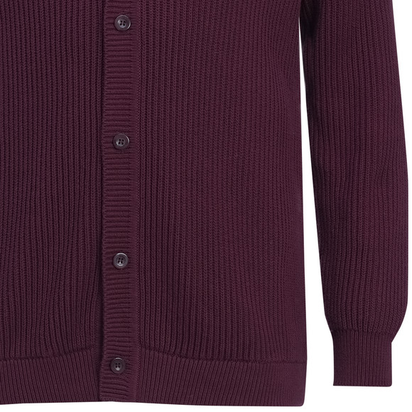 Herren Strickjacke aus Rippstrick