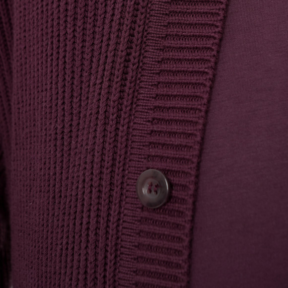 Herren Strickjacke aus Rippstrick