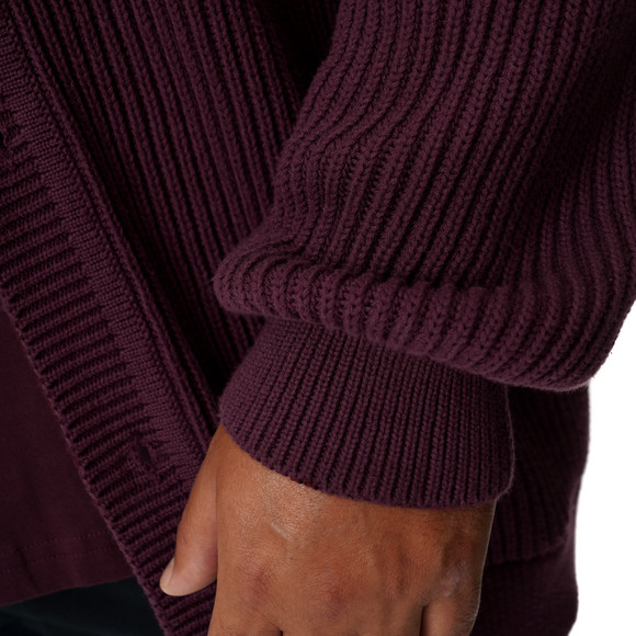 Herren Strickjacke aus Rippstrick