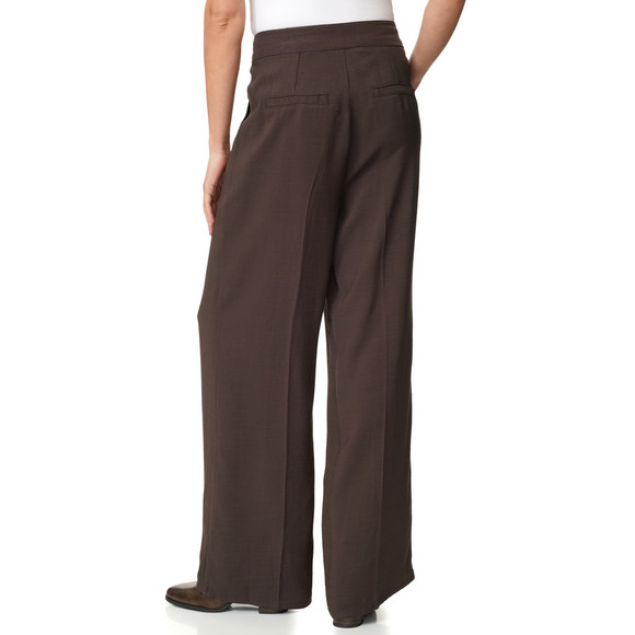 Damen Bundfaltenhose mit Bügelfalten