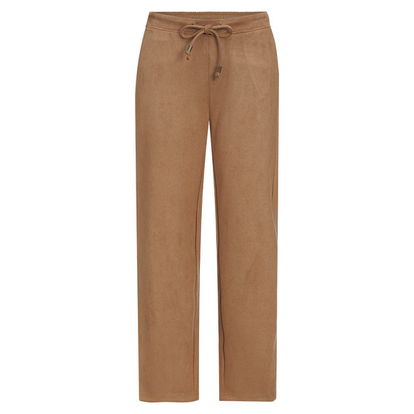 Damen Jogpants in Velours-Optik 
