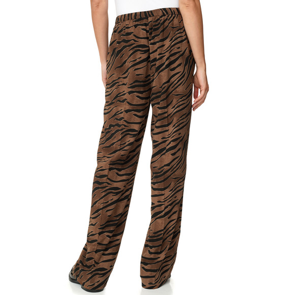 Damen Hose mit Tiger-Muster