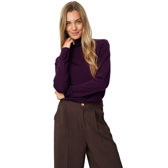 Damen Merino-Pullover mit Rollkragen