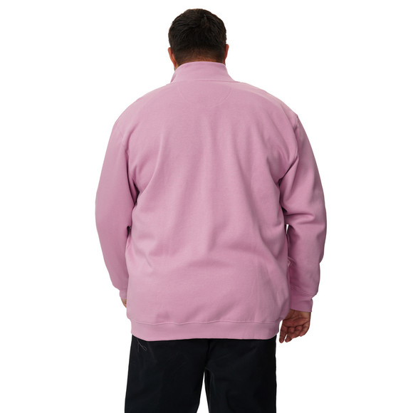 Heren-sweatjack met opstaande kraag