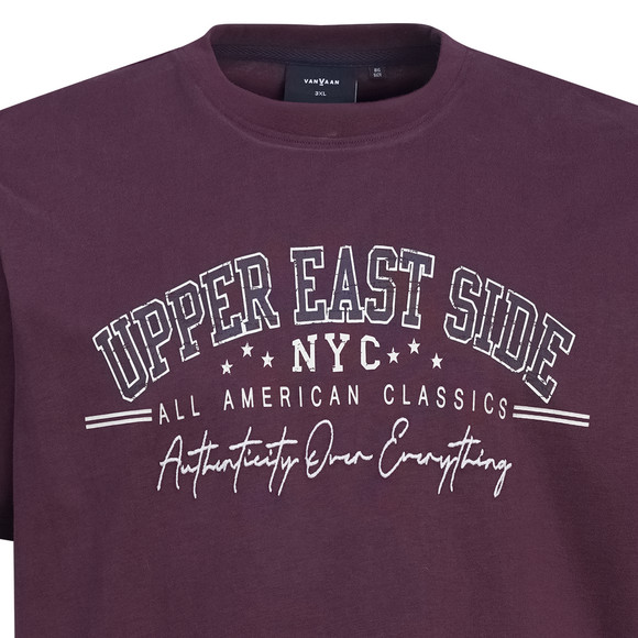 Herren-T-Shirt mit großem Print