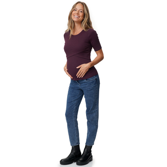 Damen Umstands-Jeans im 5-Pocket-Style