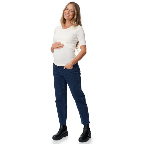 Damen Umstands-Jeans im 5-Pocket-Style