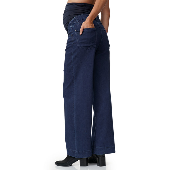Damen Wide-Leg-Umstands-Jeans