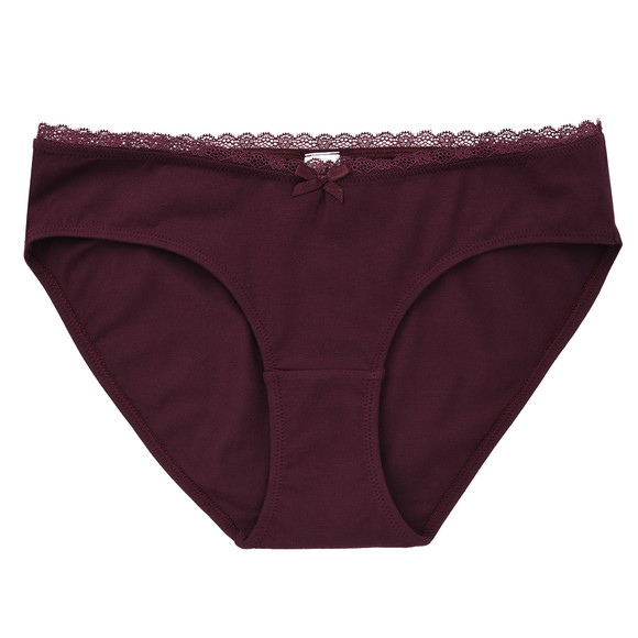 2 Damen Umstands-Slips mit Bio-Baumwolle
