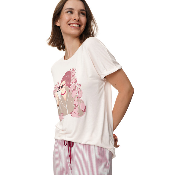 Damen Schlafshirt mit Print