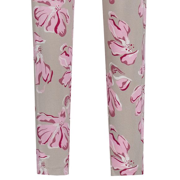 Damen Schlafhose mit Blumen-Allover