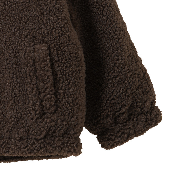 Baby Teddyjacke mit Dackel-Stickerei