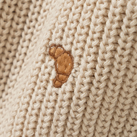 Baby Strickpullover mit Stickerei